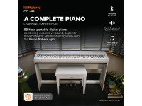 <b>Roland FP-40 WH BRANCO + MÓVEL KSF-40 + BARRA 3 PEDAIS KPD-70</b> <b>Roland FP-40 WH BRANCO + MÓVEL KSF-40 + BARRA 3 PEDAIS KPD-70</b>